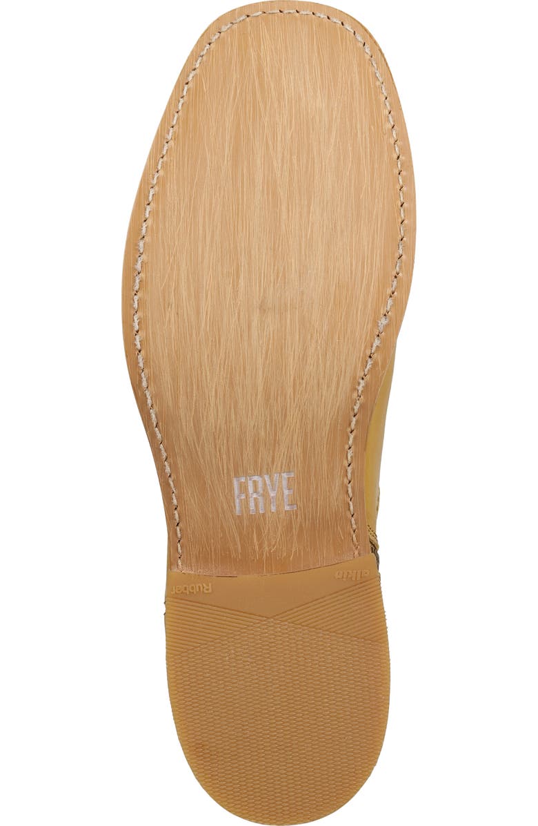 Frye Campus Leather Boot, Alternate, color, Banana