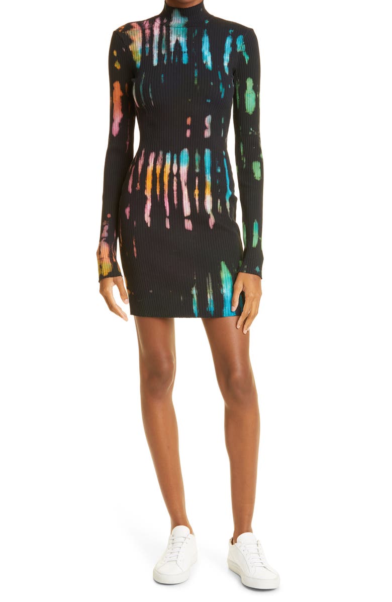 COTTON CITIZEN The Ibiza Tie Dye Long Sleeve Dress, Main, color, 
