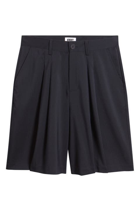Pleated Shorts