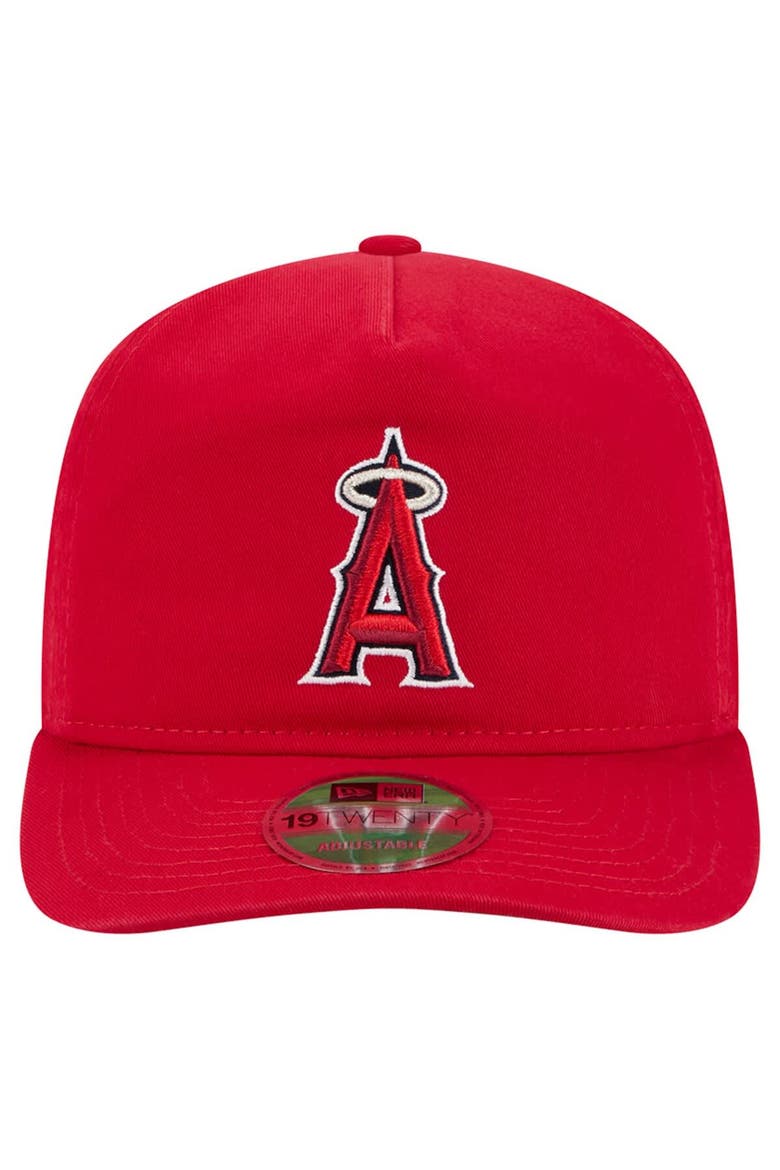 Men's New Era  Red Los Angeles Angels Team 19TWENTY Adjustable Hat, Alternate, color, Red