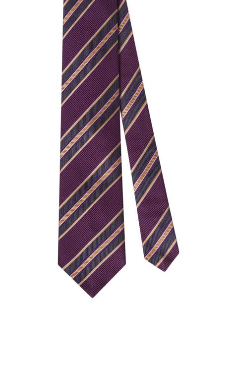 Robert Multi Repp Necktie