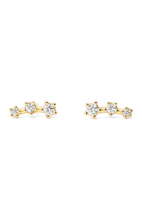 Sparkling Mini Climber Studs
