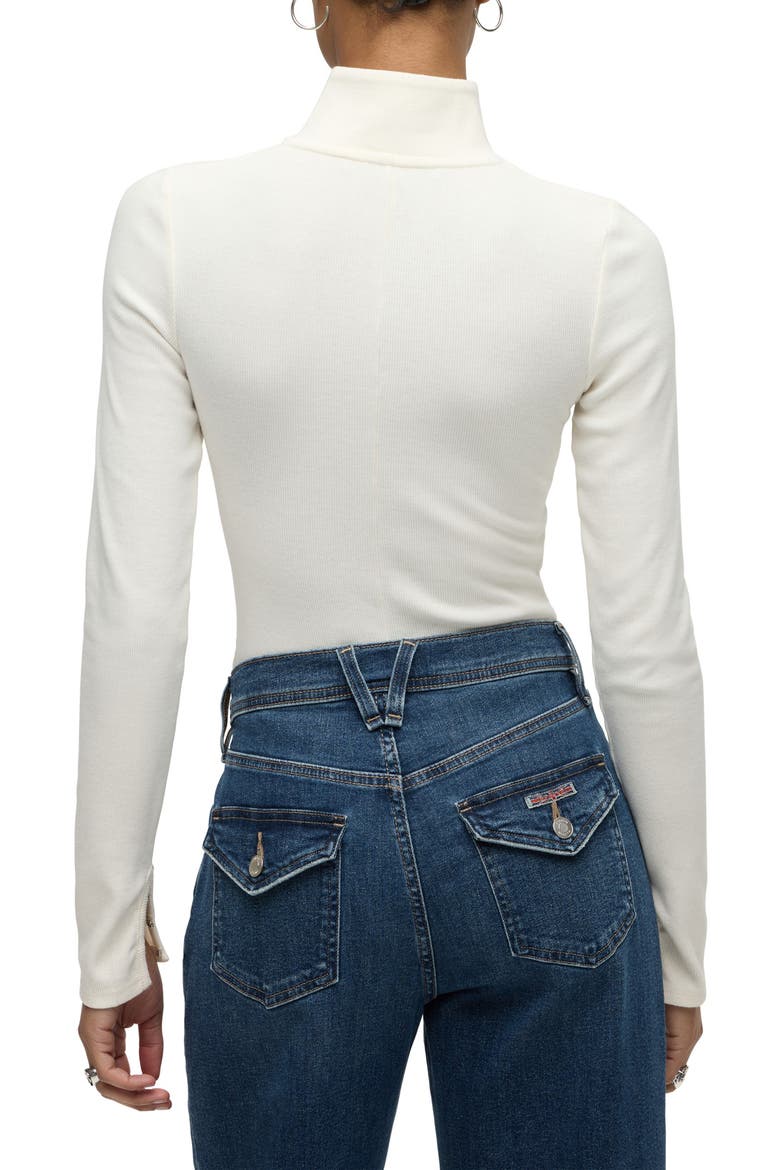 Long Sleeve Bodysuit, Alternate, color, ECRU