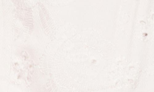 Bagatelle Fray Edge Cotton Eyelet Trucker Jacket In White