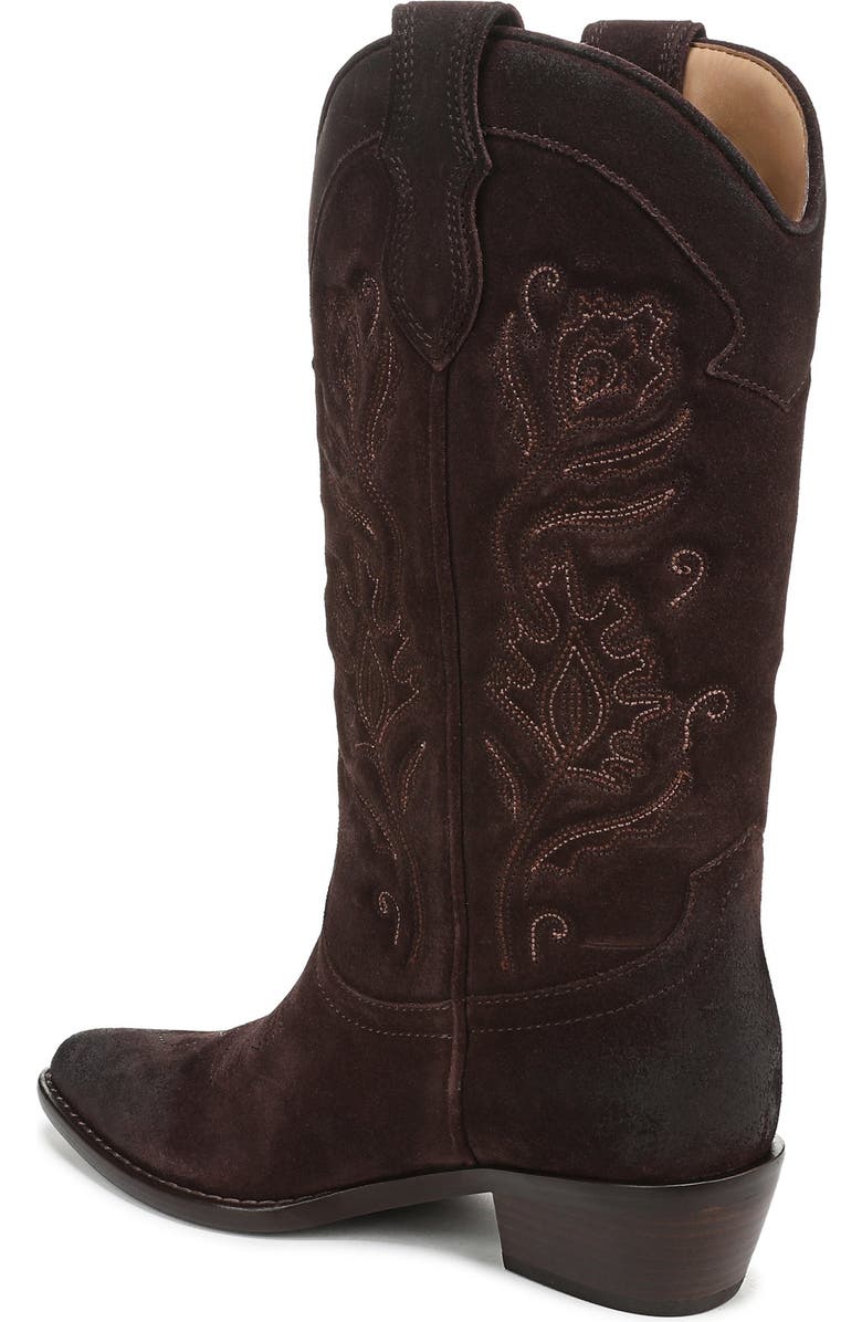 Sam Edelman Rue Western Boot, Alternate, color, Cafe Noir
