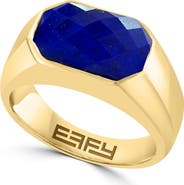 EFFY Men's Lapis Lazuli Signet Ring