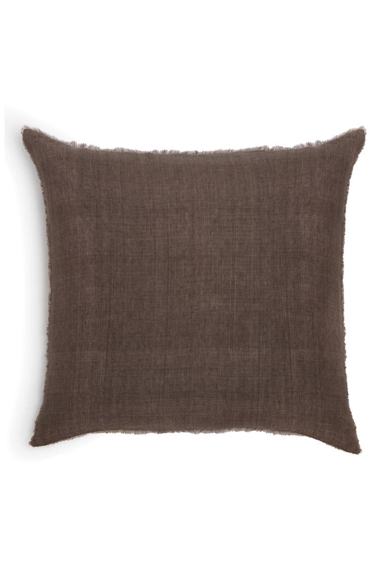 Hunter Euro Pillow Sham, Main, color, WALNUT