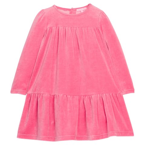 Kids' Velour Lisle Dress (Toddler, Little Kid & Big Kid)