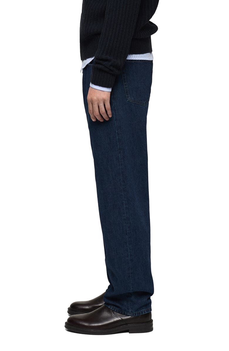 MANGO Straight Leg Jeans, Alternate, color, Open Blue