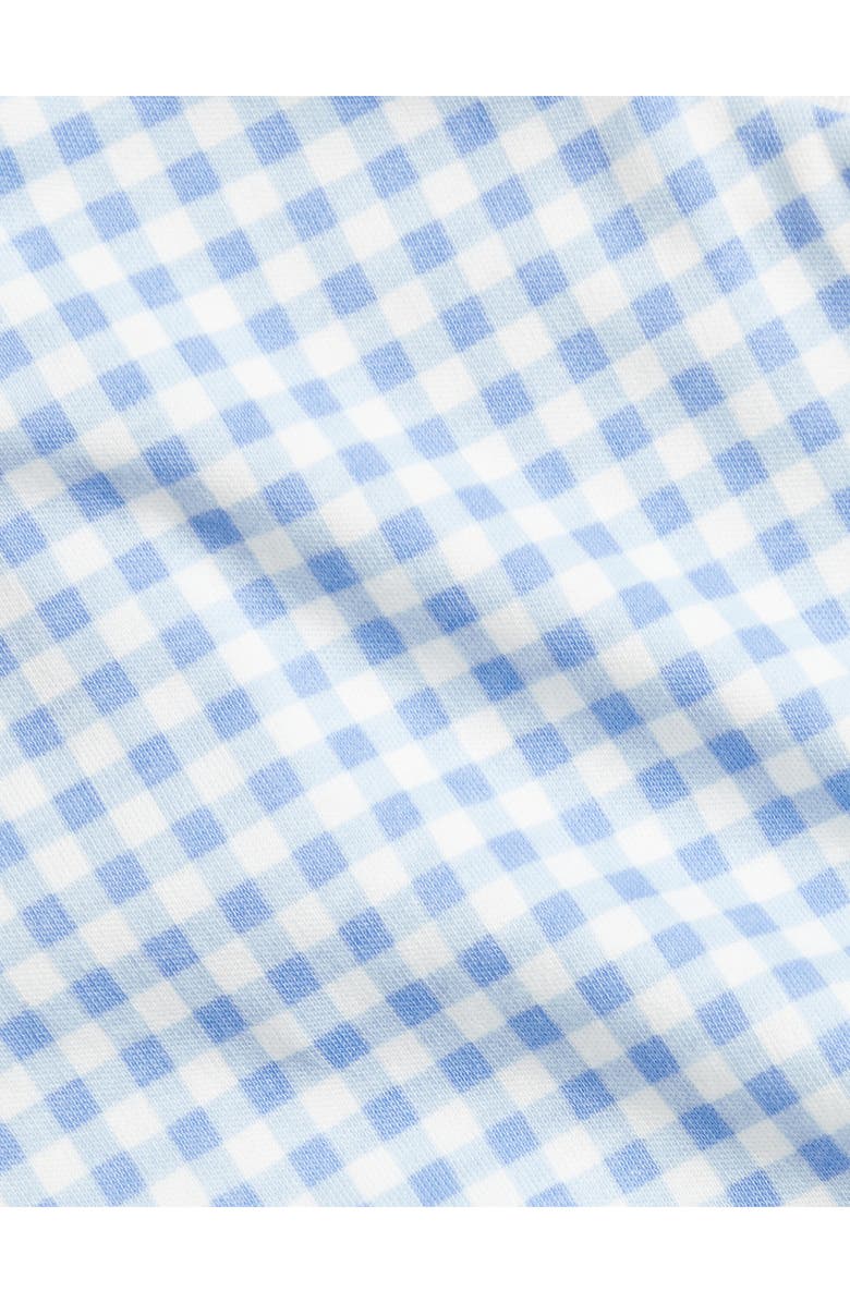 Ralph Lauren Cotton Gingham Polo, Bloomers & Sun Hat Set, Alternate, color,