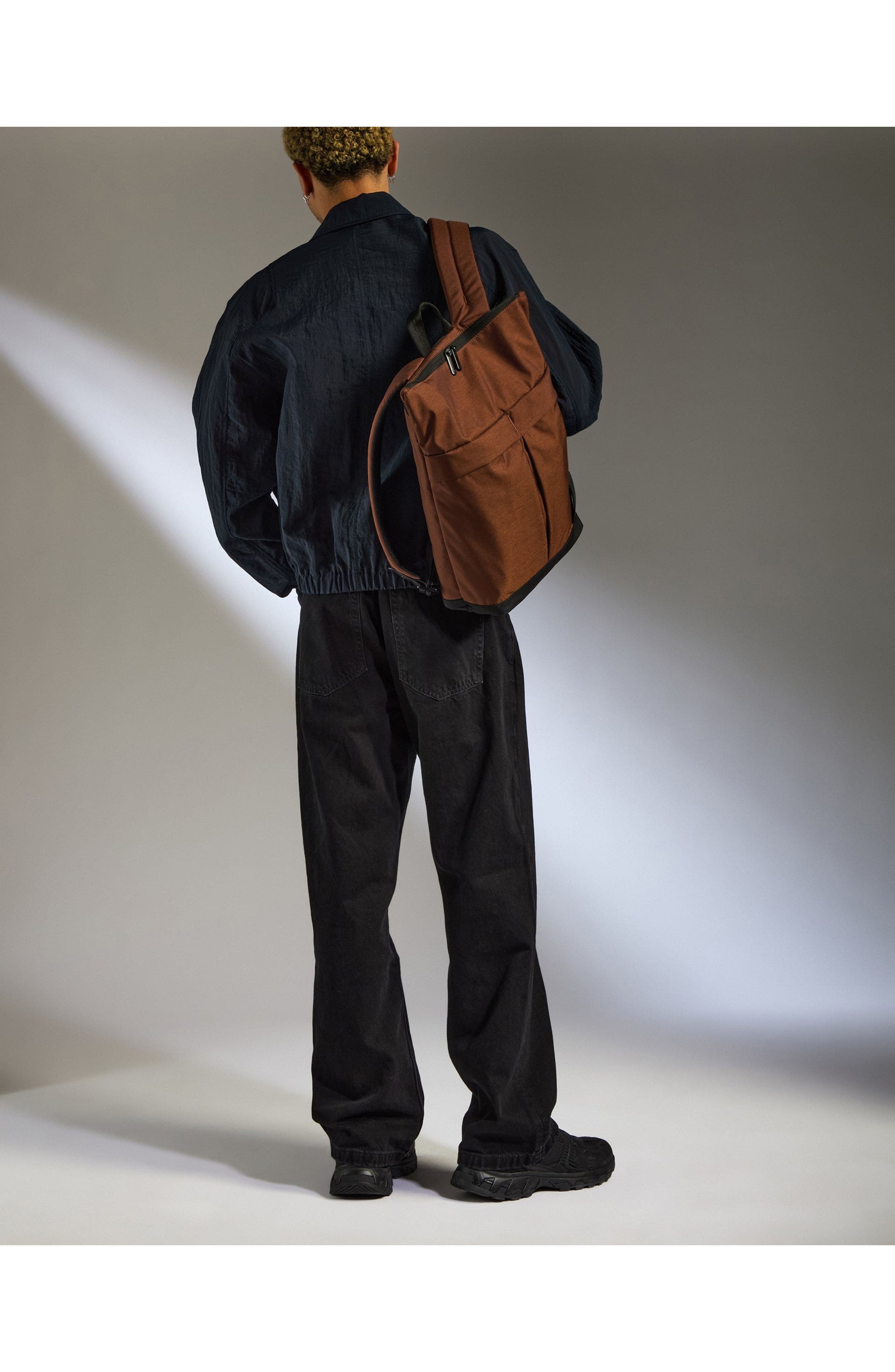 Core Zip Top Backpack, Alternate, color, Clay