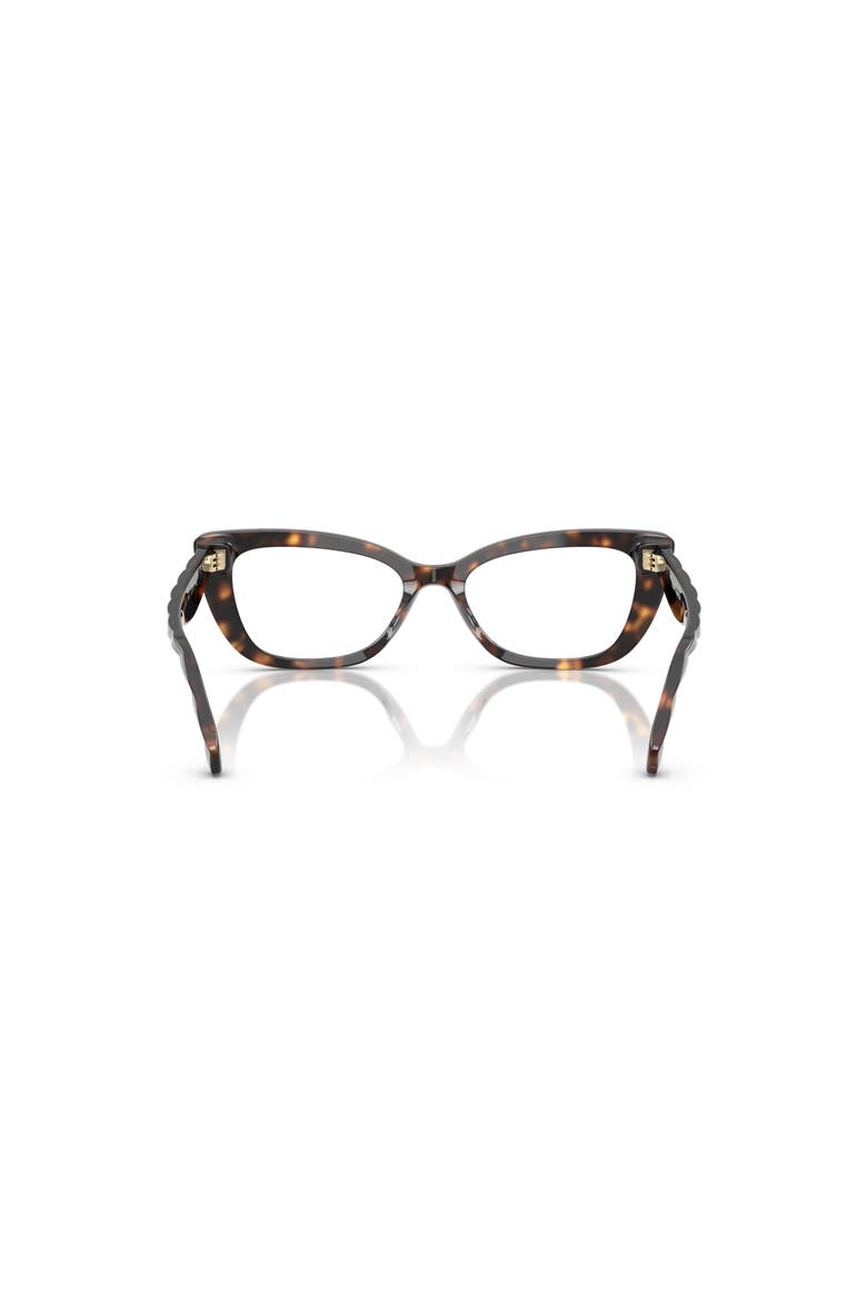 52mm Cat Eye optical glasses, Alternate, color, Tortoise
