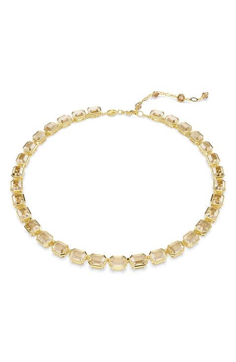 Millenia Crystal Collar Necklace