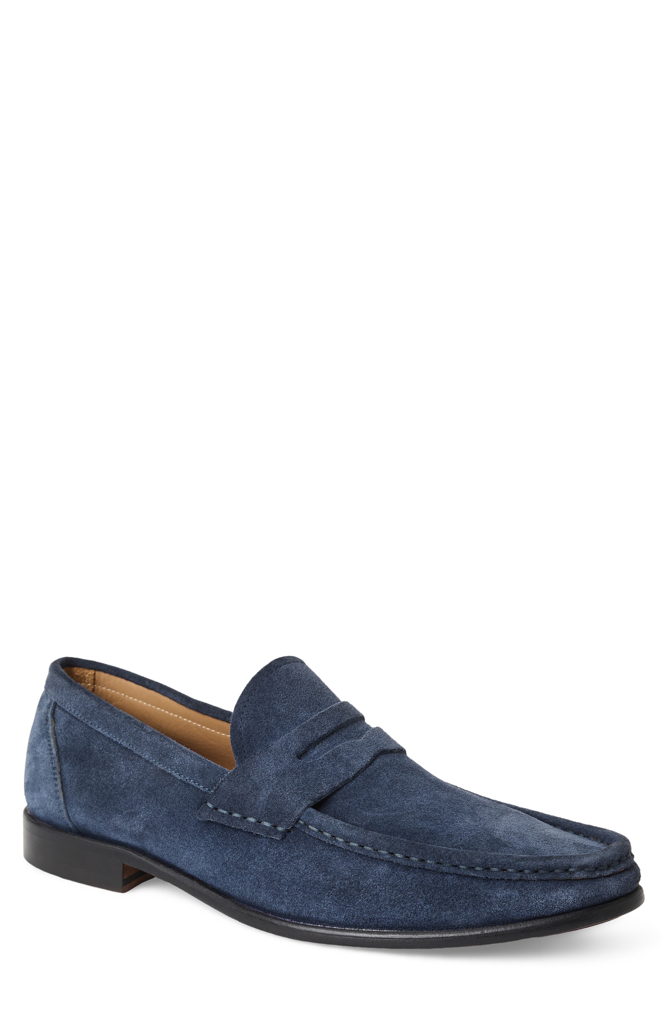  Navy Suede