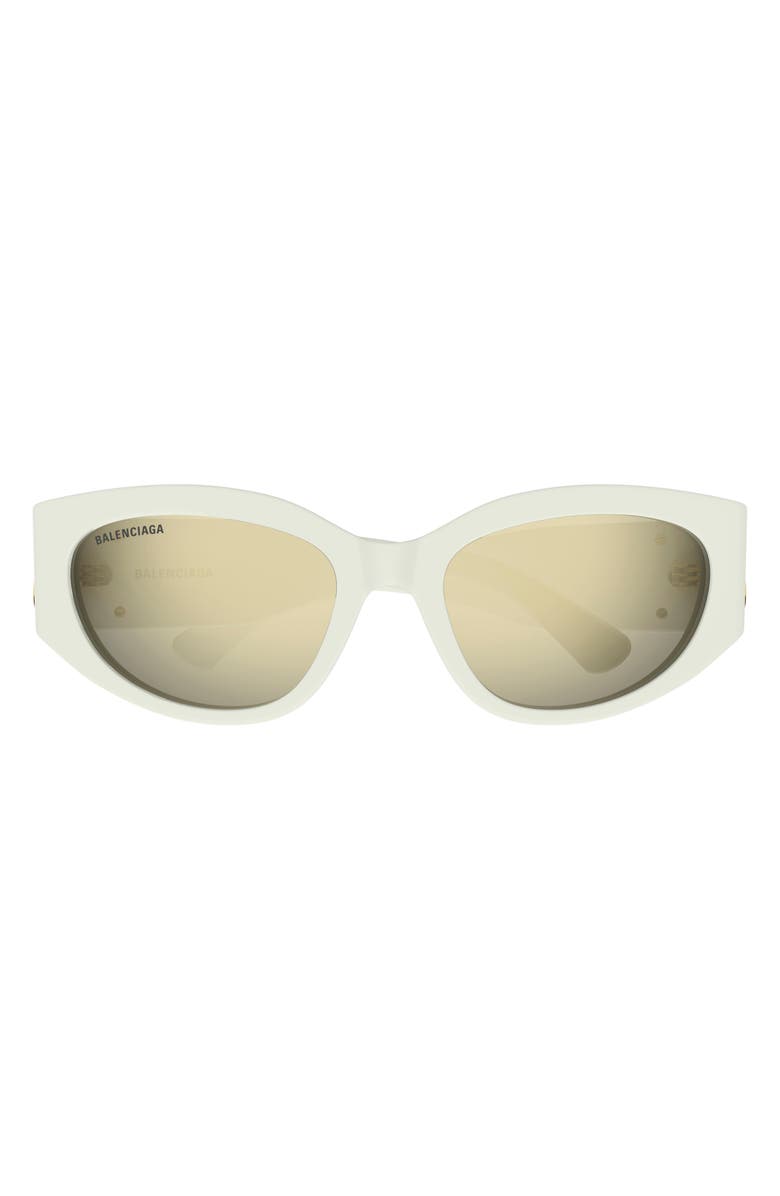 Balenciaga 56mm Oval Sunglasses | Nordstrom display picture 3
