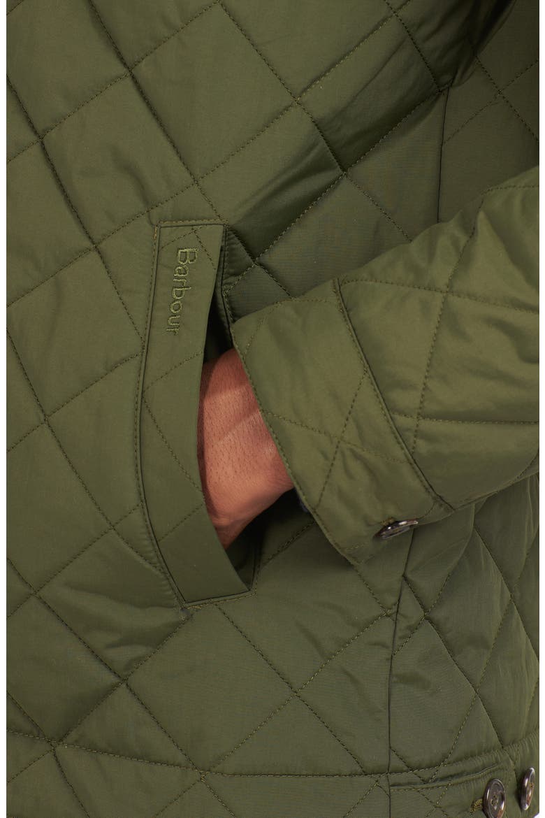 Korrin Quilted Jacket, Alternate, color, SAGE