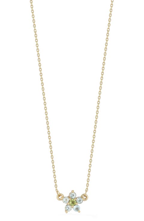 Flower Pendant Necklace