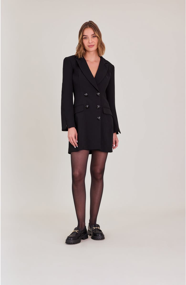 Anne Fontaine Champagne Jackets, Alternate, color, Black