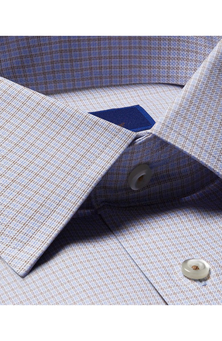 David Donahue Trim Fit Non-Iron Dress Shirt, Alternate, color, 