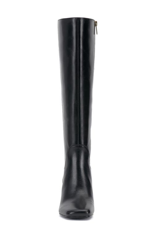 Vince Camuto Vestella Knee High Boot In Black