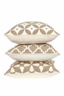 PARKLAND COLLECTION Canita Transitional Pillow - 20" x 20" - Beige