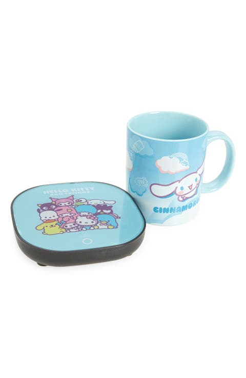 x Sanrio Hello Kitty® & Friends Cinnamoroll® 12-Ounce Mug & Warmer Set
