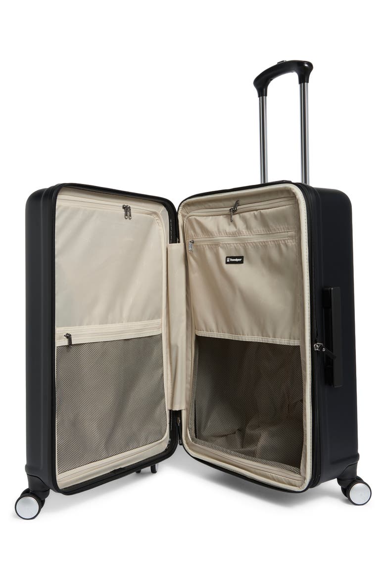 FlightPro 24-Inch Hardside Spinner Luggage, Alternate, color, BLACK MATTE