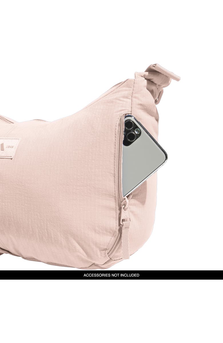 adidas Crescent Crossbody Bag, Alternate, color, Blush Pink