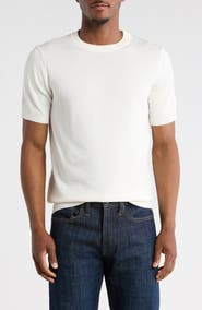 T.R. PREMIUM Short Sleeve Knit Sweater