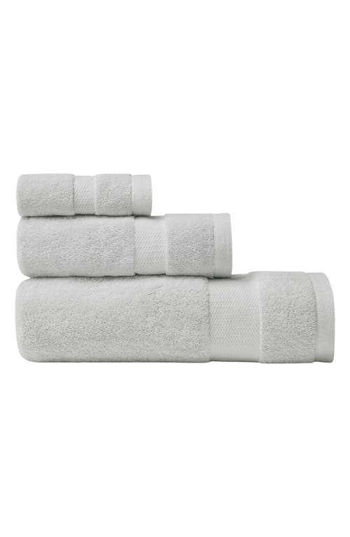 Shop Sferra Bello Nuovo Combed Cotton Bath Towel In Lunar