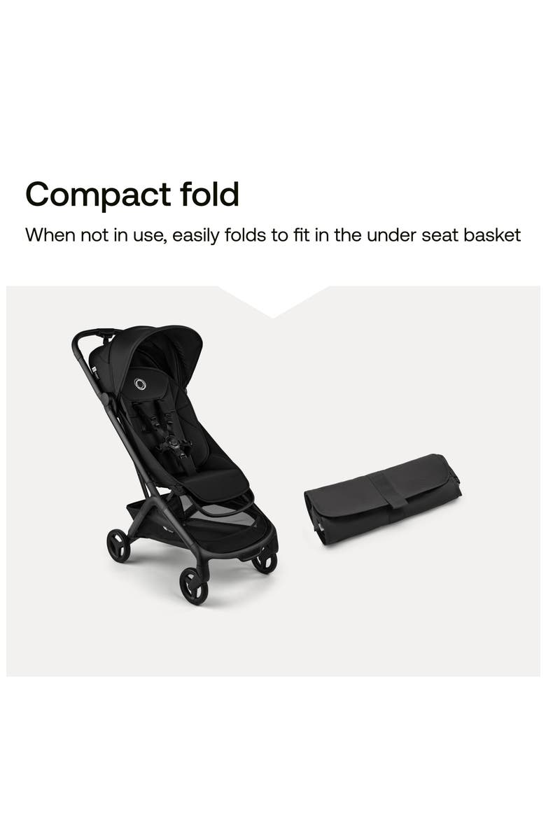 Butterfly Stroller Transport Bag, Alternate, color, BLACK