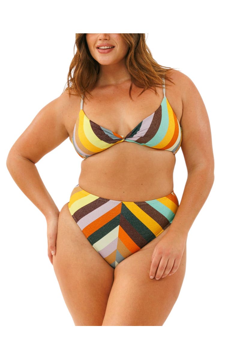 Biliblond Bikini Bottom Rocky 70's Stripes, Alternate, color,