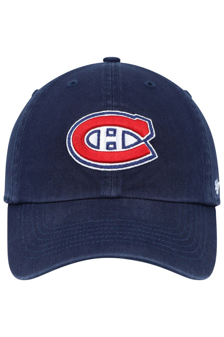 Men's '47 Navy Montreal Canadiens Franchise Fitted Hat, Alternate, color, Navy