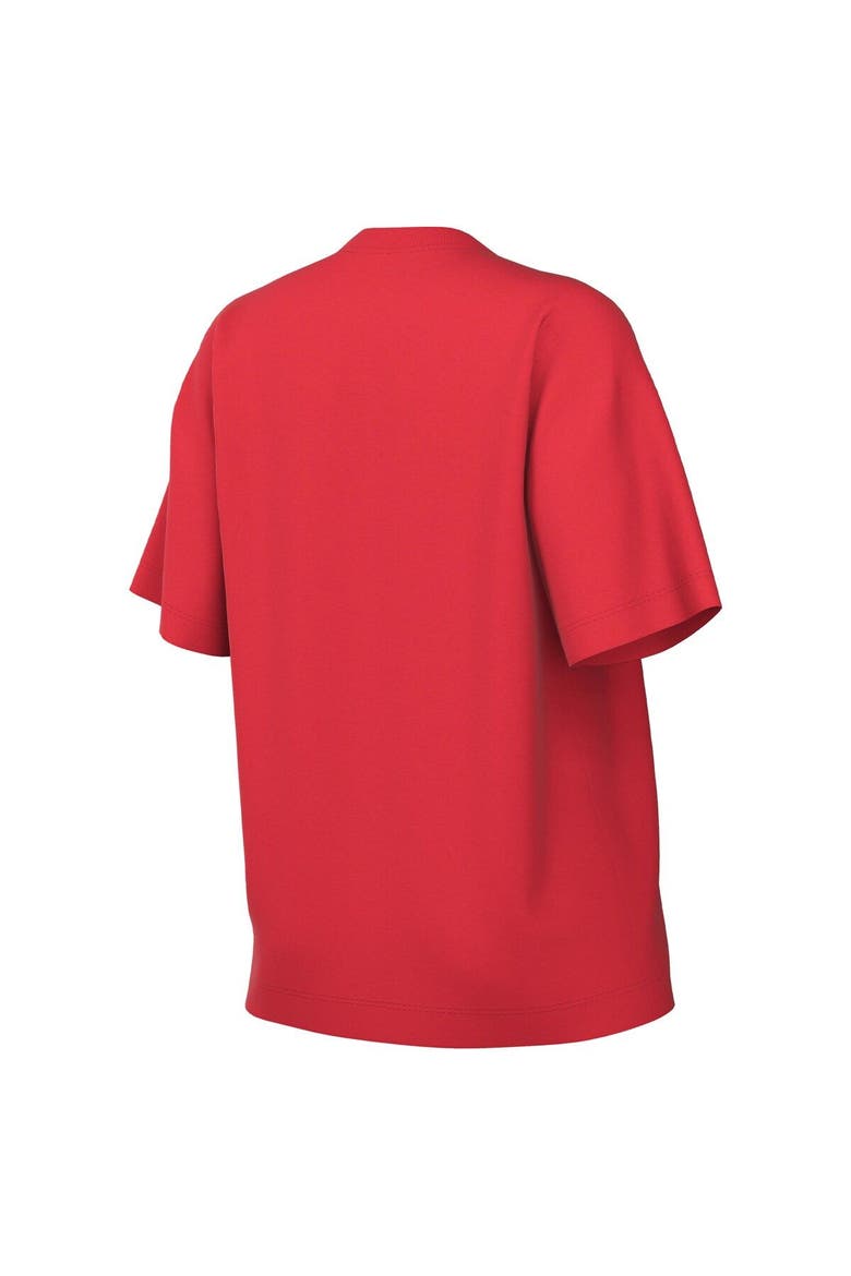 Women's Nike  Red USMNT Swoosh T-Shirt, Alternate, color, Red