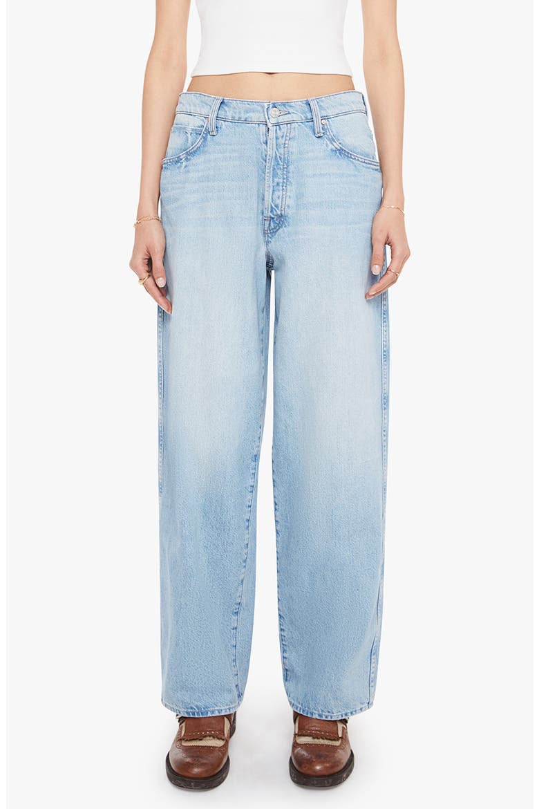 The Delinquent Button Nerdy Wide Leg Jeans, Main, color, THIS IS HOW I ROLL