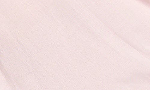 Shop Wayf Amelie Tie Waist Cotton Button-up Shirt In Baby Pink