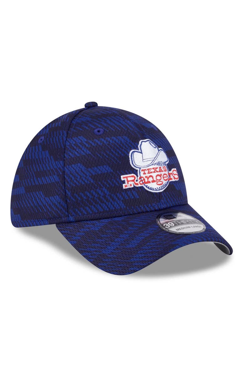 New Era Men's New Era Royal Texas Rangers 2025 MLB Clubhouse 39THIRTY Flex Hat, Alternate, color, Royal