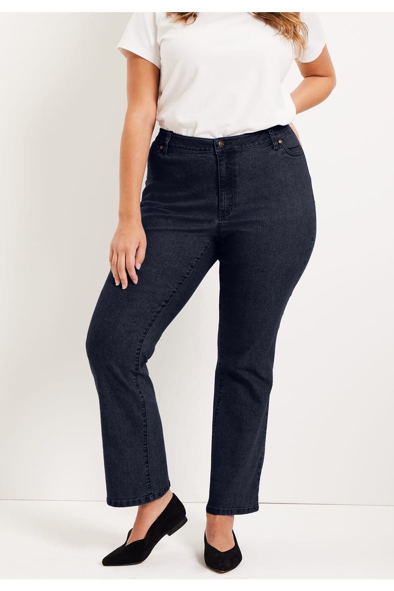 Curvie Fit Bootcut Jeans, Alternate, color, MEDIUM BLUE