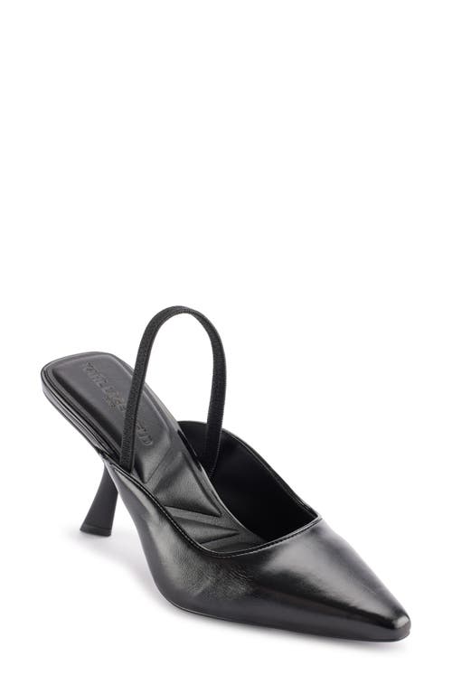 Karl Lagerfeld Keera Mary Jane Mule In Black
