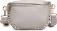 URBAN EXPRESSIONS HANDBAGS Gizelle Stone Vegan Leather Belt Bag for Stylish Convenience