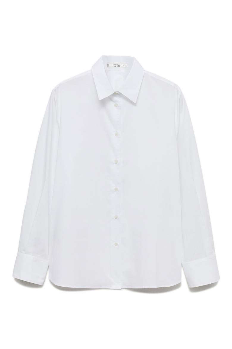 Relaxed Fit Button-Up Shirt, Alternate, color, OFF WHITE