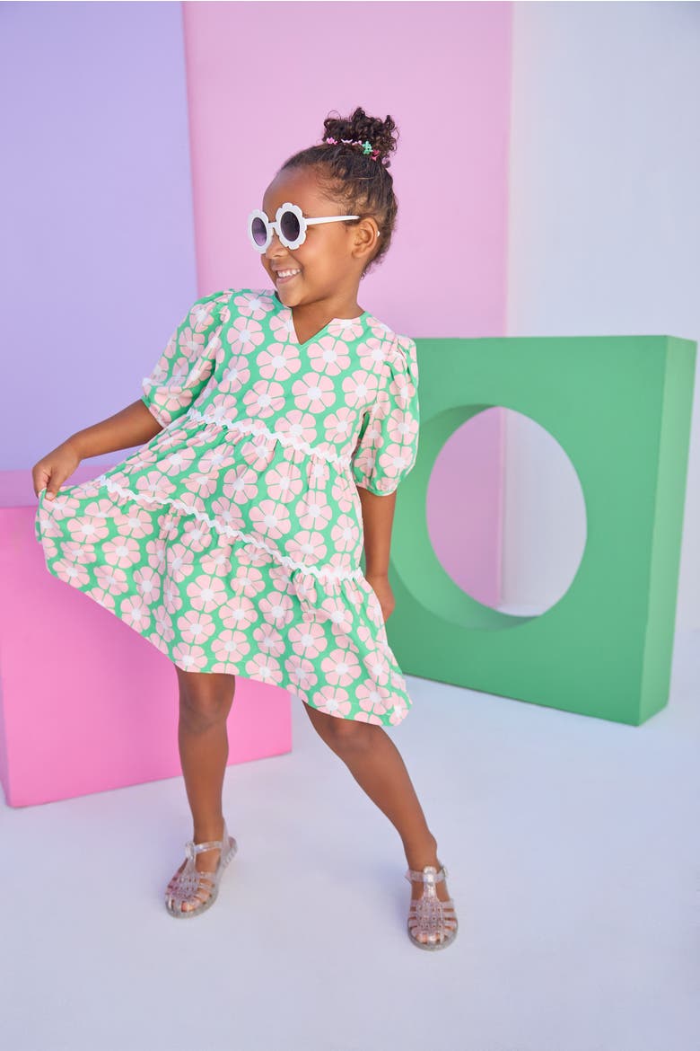 Kids' Madaket Dress, Alternate, color, Pimlico Punch