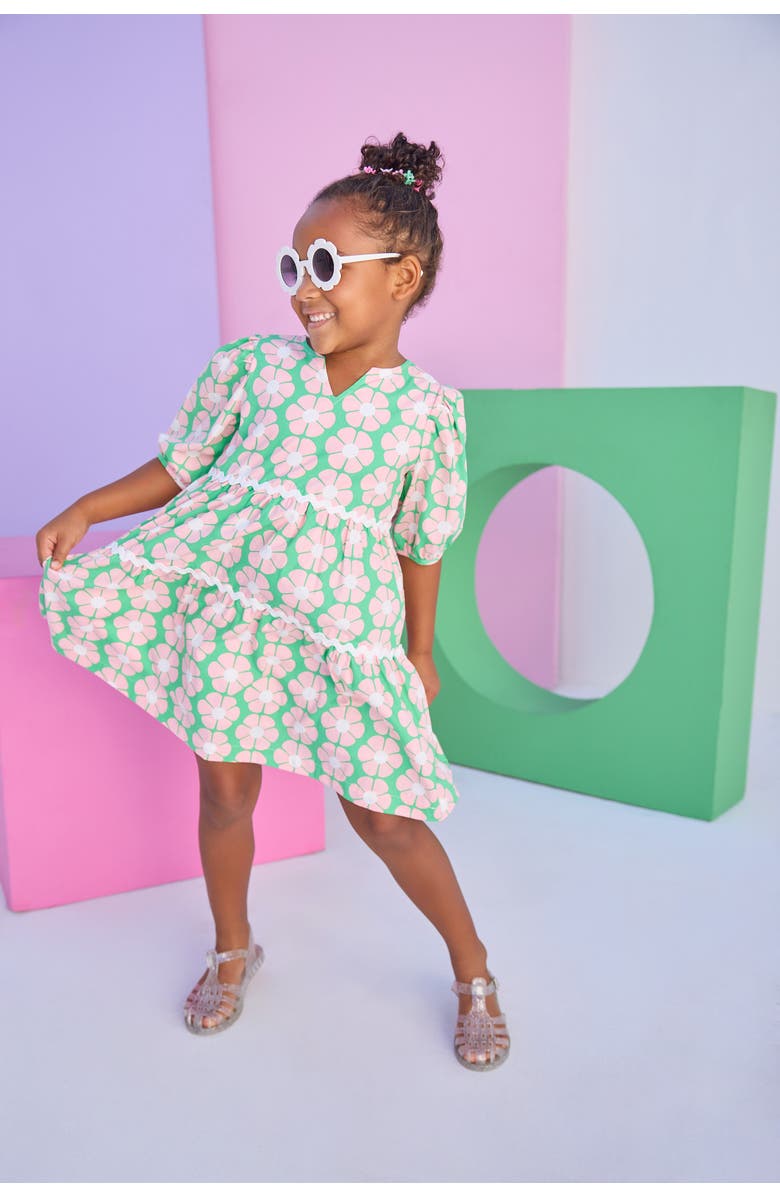 BISBY Kids' Madaket Dress, Alternate, color, Pimlico Punch