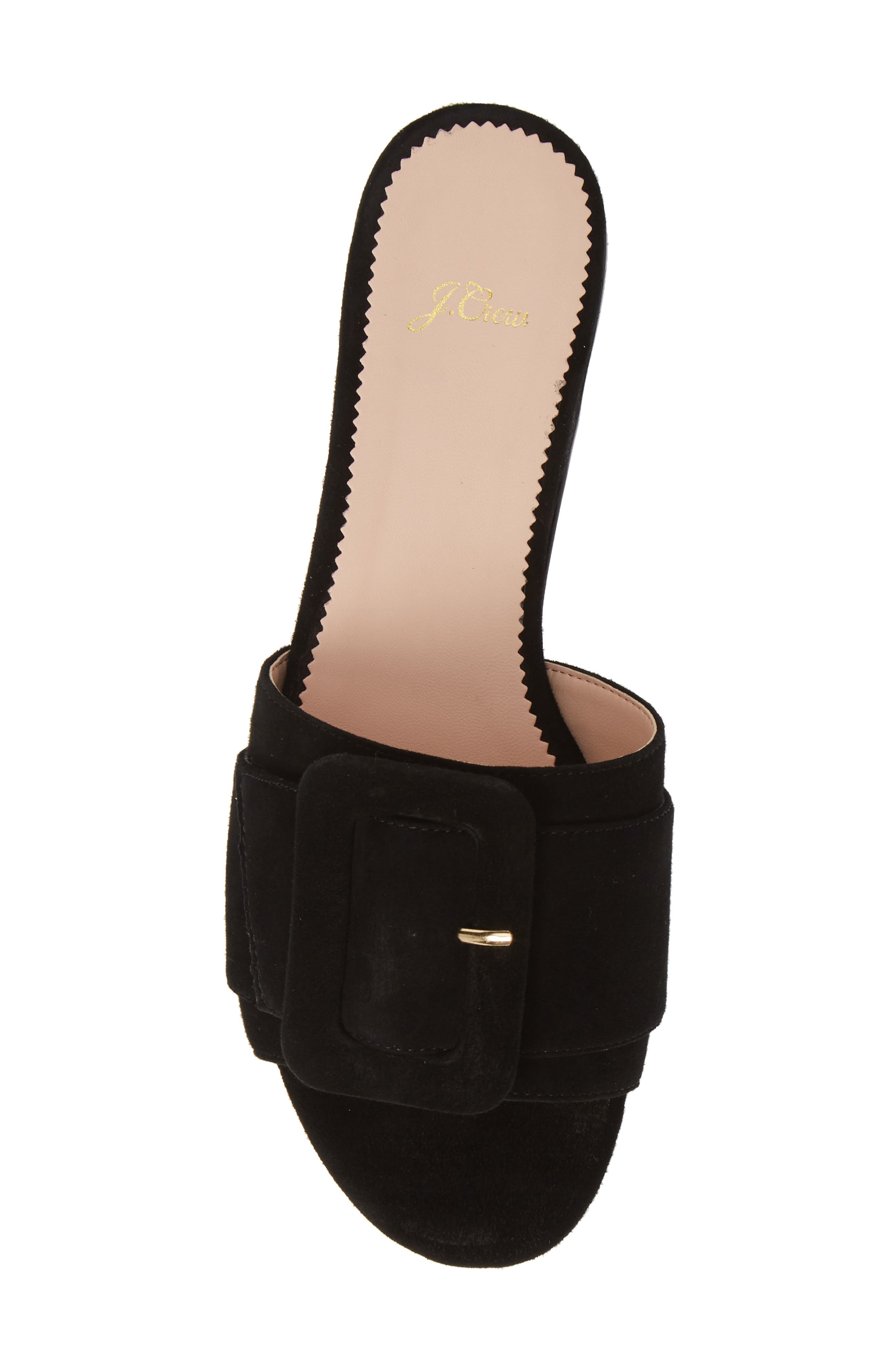 J.Crew Cora Buckle Slide Sandal, Alternate, color, 