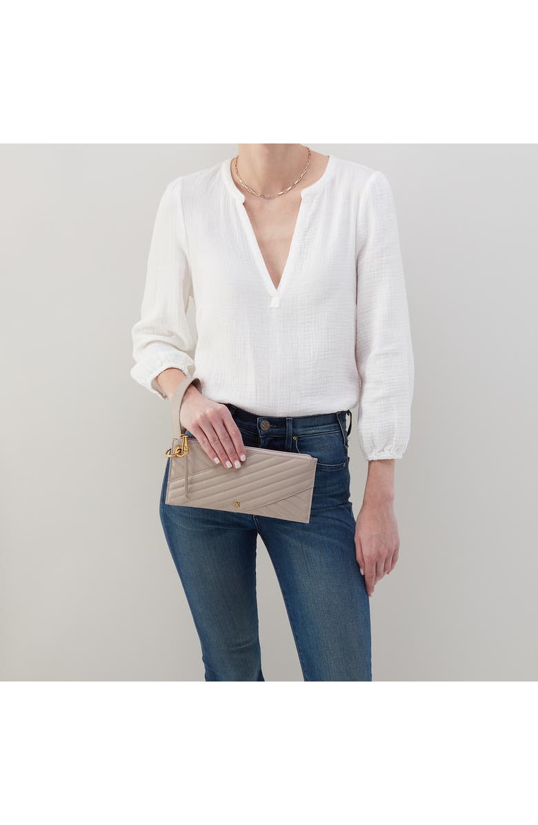 HOBO Vida Leather Wristlet, Alternate, color,