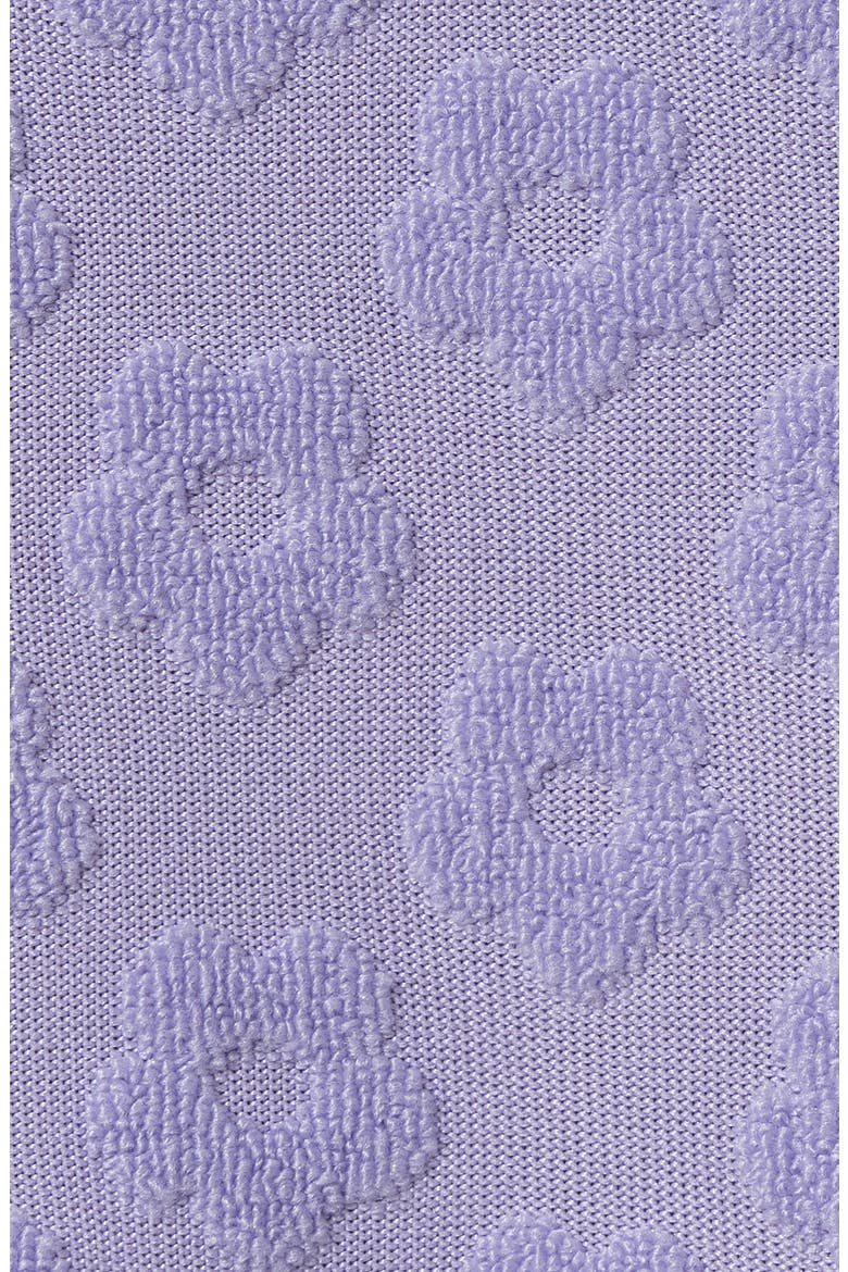 Kids' Tropical Jacquard Terry Cover-Up Dress, Alternate, color, PURPLE