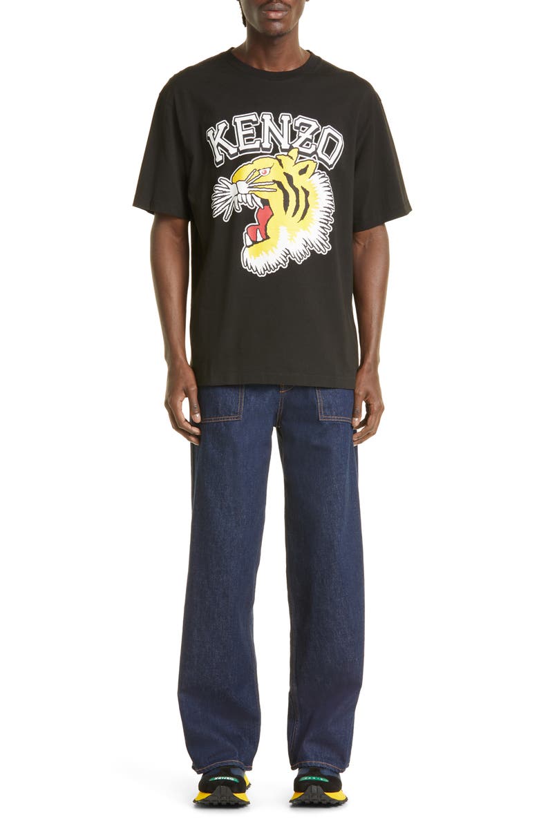 KENZO Tiger Varsity Oversize Cotton Graphic T-Shirt | Nordstrom