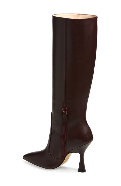 Stuart Weitzman Tuliana 85 Slouch Knee High Boot In Burgundy