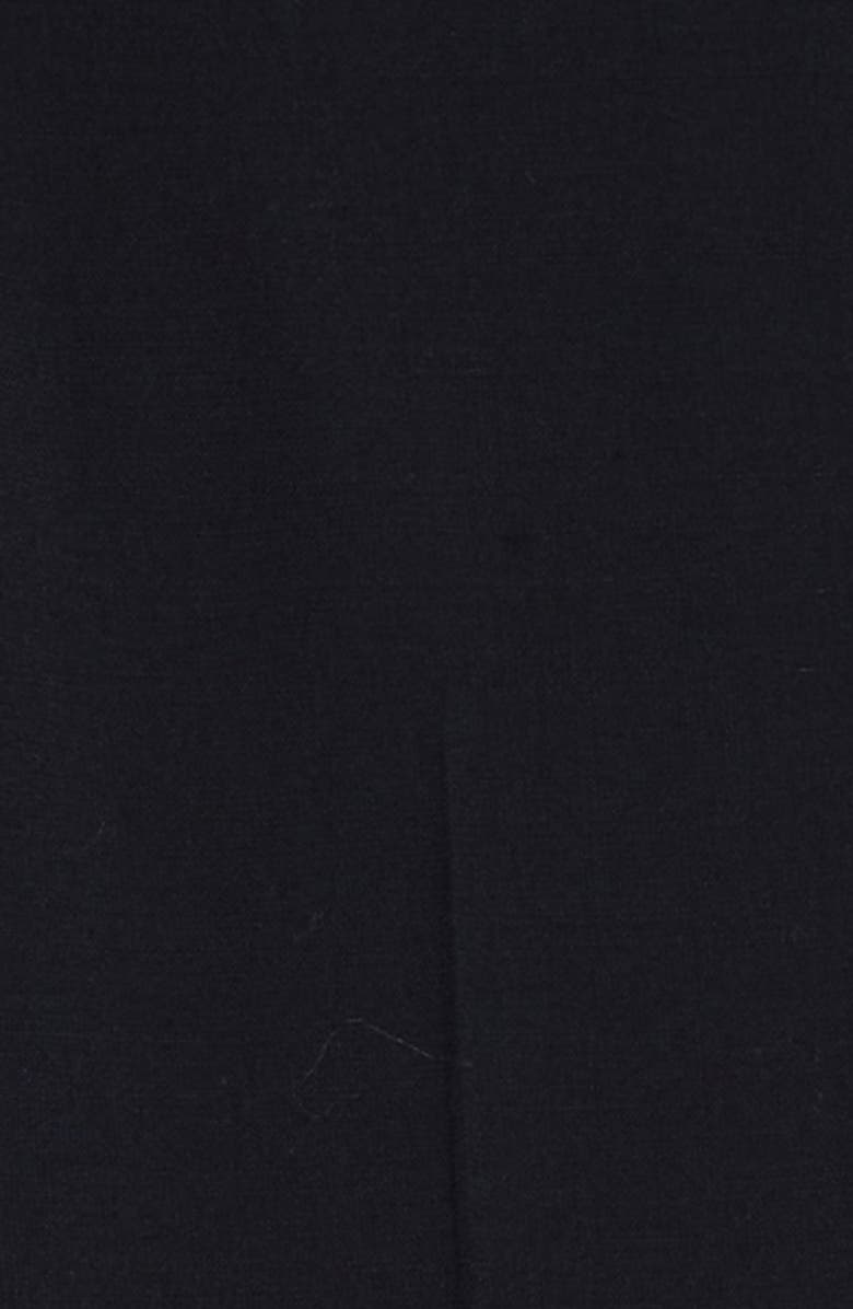 Tallia Solid Wool Blend Flat Front Trousers, Alternate, color,