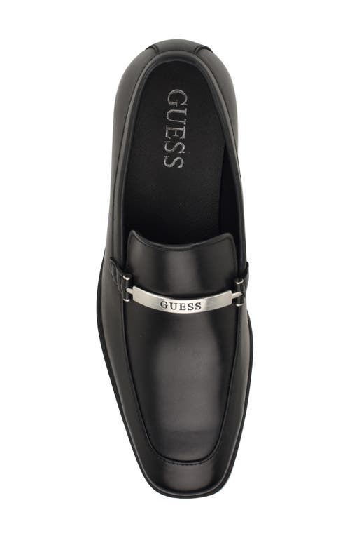 Guess Herzo Bit Loafer In Black